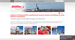 Desktop Screenshot of drilltec.de